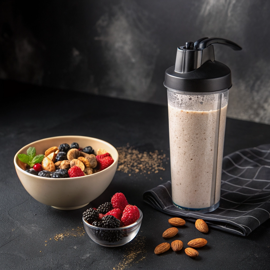 Nutritional protein shake and recovery supplements